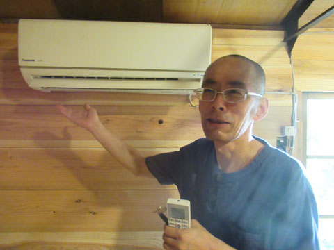 エアコンを自分で付ける